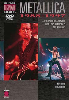 METALLICA-LEGENDARY LICKS (DVD)