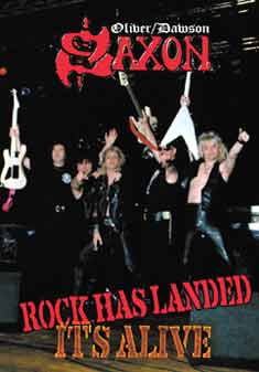 SAXON-ROCK HAS LANDED (DVD)