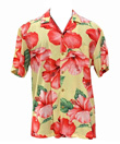 ORIGINAL HAWAIIHEMD - HIBISCUS BLOSSOM - YELLOW - PARADISE FOUND