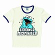 LOGOSHIRT - SESAMSTRA�E - COOKIE MONSTER SHIRT