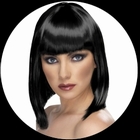 Glam Per�cke schwarz