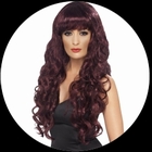 Sexy Sirenen Per�cke Weinrot