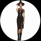 Hexe black Cat Kost�m