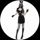 Nurse Delirium Kost�m - Krankenschwester Kost�m 