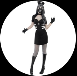 Nurse Delirium Kost�m - Krankenschwester Kost�m  - Klicken f�r gr�ssere Ansicht