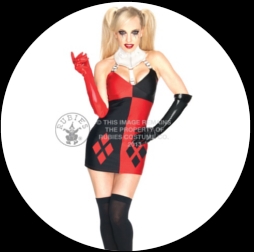Sexy Harley Quinn Kost�m  - Klicken f�r gr�ssere Ansicht