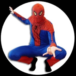 Spiderman Kost�m 4 - Erwachsene - Superhelden - Klicken f�r gr�ssere Ansicht