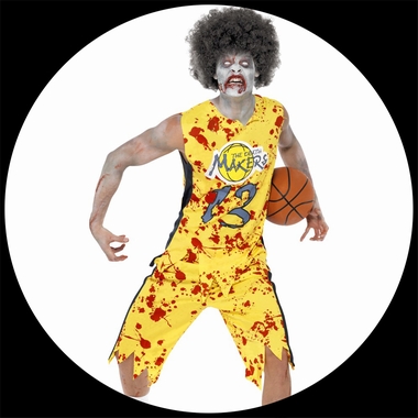 Zombie Basketball Spieler Kost�m - Klicken f�r gr�ssere Ansicht