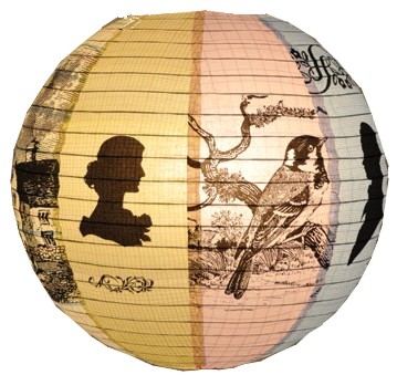 PAPIERLAMPENSCHIRM - DREAM HOUSE auf einer Speicher Wunschliste / Geschenkidee