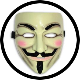 V FOR VENDETTA DELUXE MASKE