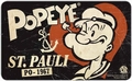 Fr�hst�cksbrettchen - Popeye St. Pauli