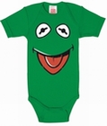 Babybody - Faces - Kermit - Muppets - Gr�n