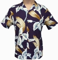 Original Hawaiihemd - Calla Lily - Lila - Paradise Found