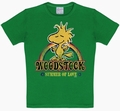 Kids Shirt - Woodstock Summer of Love - Gr�n