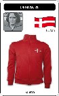 D�NEMARK RETRO FUSSBALLJACKE