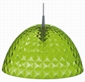 PENDELLEUCHTE STELLA M - KOZIOL - TRANSPARENT GR�N