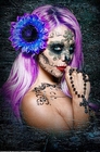 Violet Poster Daveed Benito D�a de los Muertos