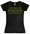  x LOGOSHIRT - STAR WARS LOGO - GIRL SHIRT SCHWARZ