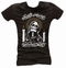 x SANTA MUERTE - GIRL SHIRT SCHWARZ