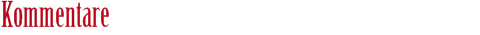Kommentare