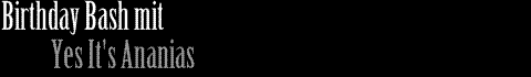 Yes Its Ananais - 31 years - KNK Birthday Sessions