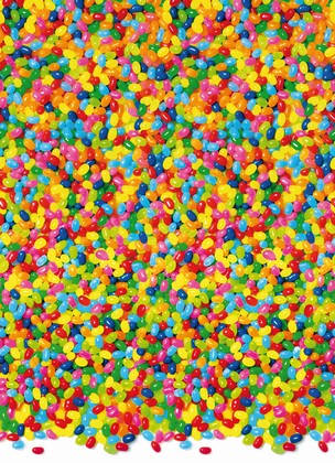 Fototapete - Jelly Beans 4-teilig - Klicken f�r gr�ssere Ansicht