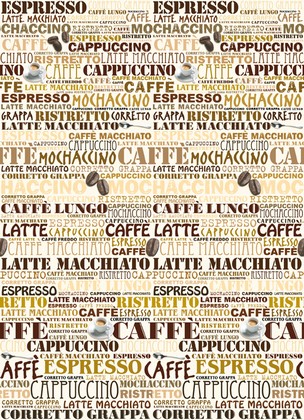 Fototapete - Kaffee - Cafeteria 4-teilig - Klicken f�r gr�ssere Ansicht