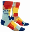 Cool-Ass Grandpa - M�nnersocken Blue Q